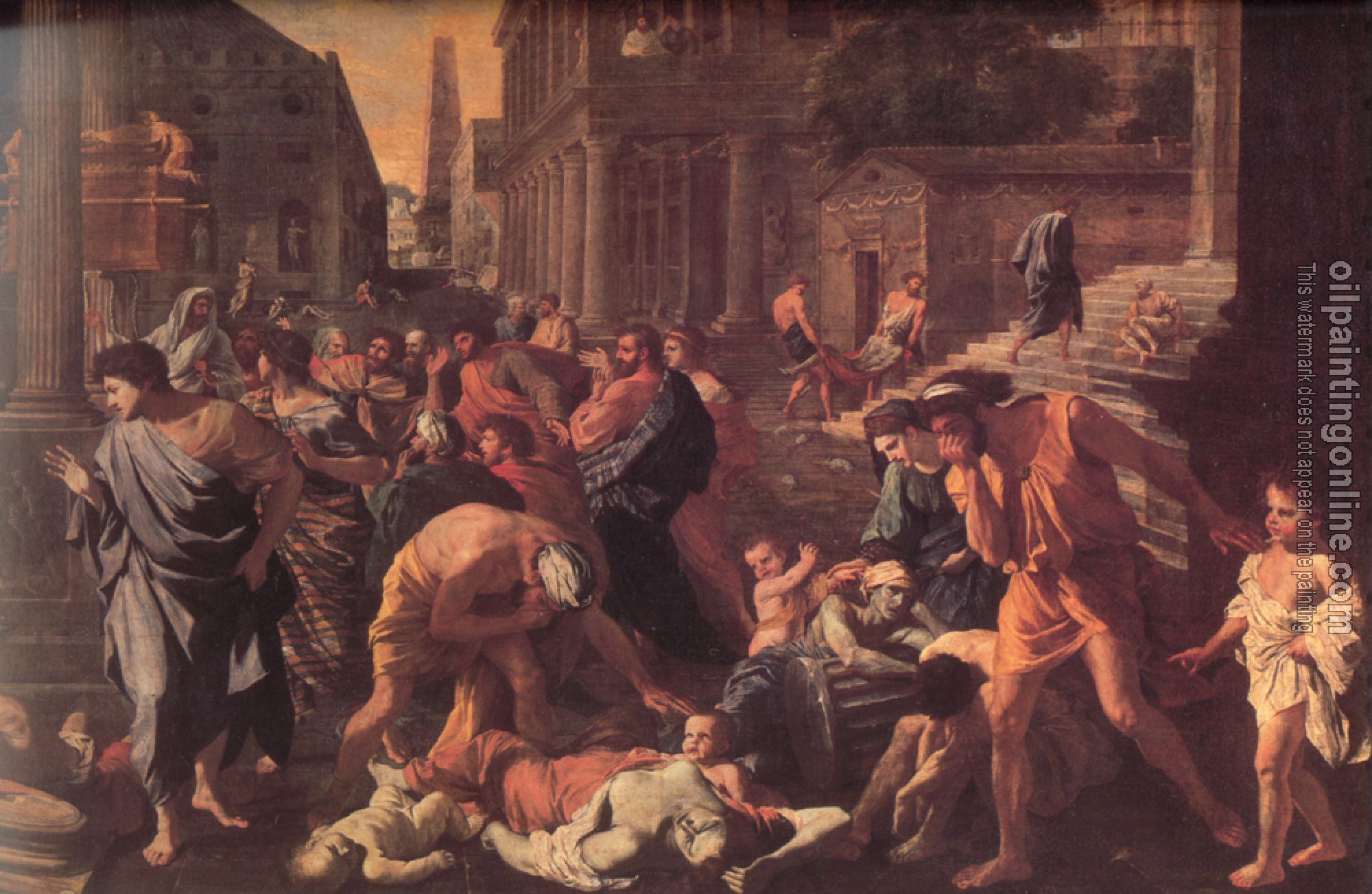 Poussin, Nicolas - The Plague of Ashdod